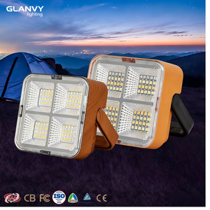 Lámpara Solar Portátil Recargable por USB, 4000mAh, Luz de Trabajo LED, Magnética, de Mano, para Camping, Emergencias, Banco de Energí<span class=keywords><strong>a</strong></span>, Exterior, IP42 - Product Image 1