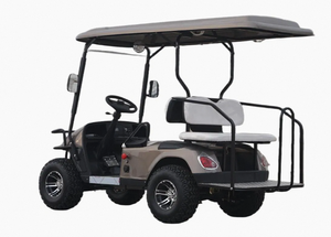 รถกอล์ฟไฟฟ้าระดับพรีเมียมแบบสี่ที่นั่ง พร้อมแบตเตอรี่ลิเธียม ความเร็ว 24 กม./ชม. สำหรับคนรักกอล์ฟ - ขายทั่วโลก - Product Image 4