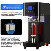 Machine de scellage entièrement automatique non rotative pour canettes PET 220V pour les salons de thé et les brasseries (vente en gros)