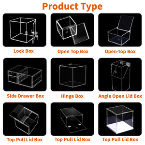 Đồ nội thất hộp giày nhựa Stackable giày nam châm thả cửa trước sang trọng rõ ràng Acrylic <span class=keywords><strong>Sneaker</strong></span> hộp giày Rack hiển thị - Product Image 4