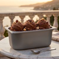 Contenitori per Gelato in PET Riciclabile BG-XS09 di Grado Alimentare, Spessore 1mm, con Coperchi per Confezionamento di Gelato e Frutta, Direttamente dalla Fabbrica