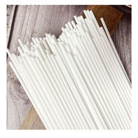 Usine en gros 3mm 4mm fibre noire huile essentielle rotin diffuseur bâtons de roseau pour parfum d'intérieur