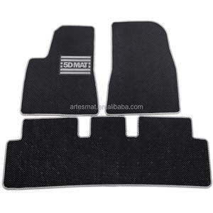 ARTES Fournisseur direct d'usine Tapis de voiture complets en 5 pièces imperméables et antidérapants toutes saisons 6,5 mm d'épaisseur en PVC Modèle Wrangler VW - Product Image 1