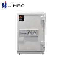 JIMBO Große feuerfeste elektronische Safe Geld Coffre Fort mit Schlüssels chloss Sicherheit Metall und Stahl Cajas De Seguridad
