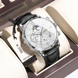 Nuovi <span class=keywords><strong>Orologi</strong></span> da <span class=keywords><strong>Uomo</strong></span> <span class=keywords><strong>di</strong></span> Marca <span class=keywords><strong>di</strong></span> Lusso, Orologio al Quarzo Casual in Pelle, Orologio Sportivo Impermeabile da <span class=keywords><strong>Uomo</strong></span>, Relogio Masculino - Product Image 6
