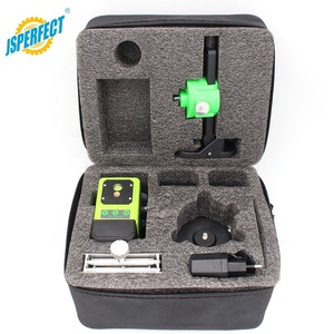 JSPERFECT 360 Degree <strong>Rotation</strong> Green <strong>Laser</strong> Level <strong>Instrument</strong> Industrial/DIY Grade with Lithium Battery Power Supply Small Base - Product Image 5