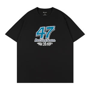 Camiseta de algodón para hombre Qneckwhite, 100% algodón, transpirable, manga corta, jersey, hecha en China - Product Image 4