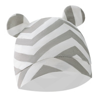 Gorro con Capucha Doble para Bebés Recién Nacidos, Estilo Europeo y Americano, de Algodón, Cortavientos, 8922046