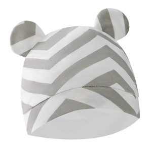 Bonnet à capuche double oreilles pour nouveau-né, style européen et américain, en coton coupe-vent 8922046 - Product Image 4