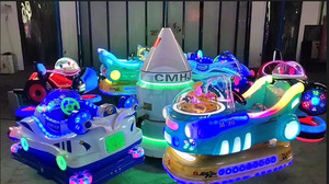 Carrousel électrique d'avion Merry Go Round Soft Play Plane avec musique pour centre commercial - Product Image 6
