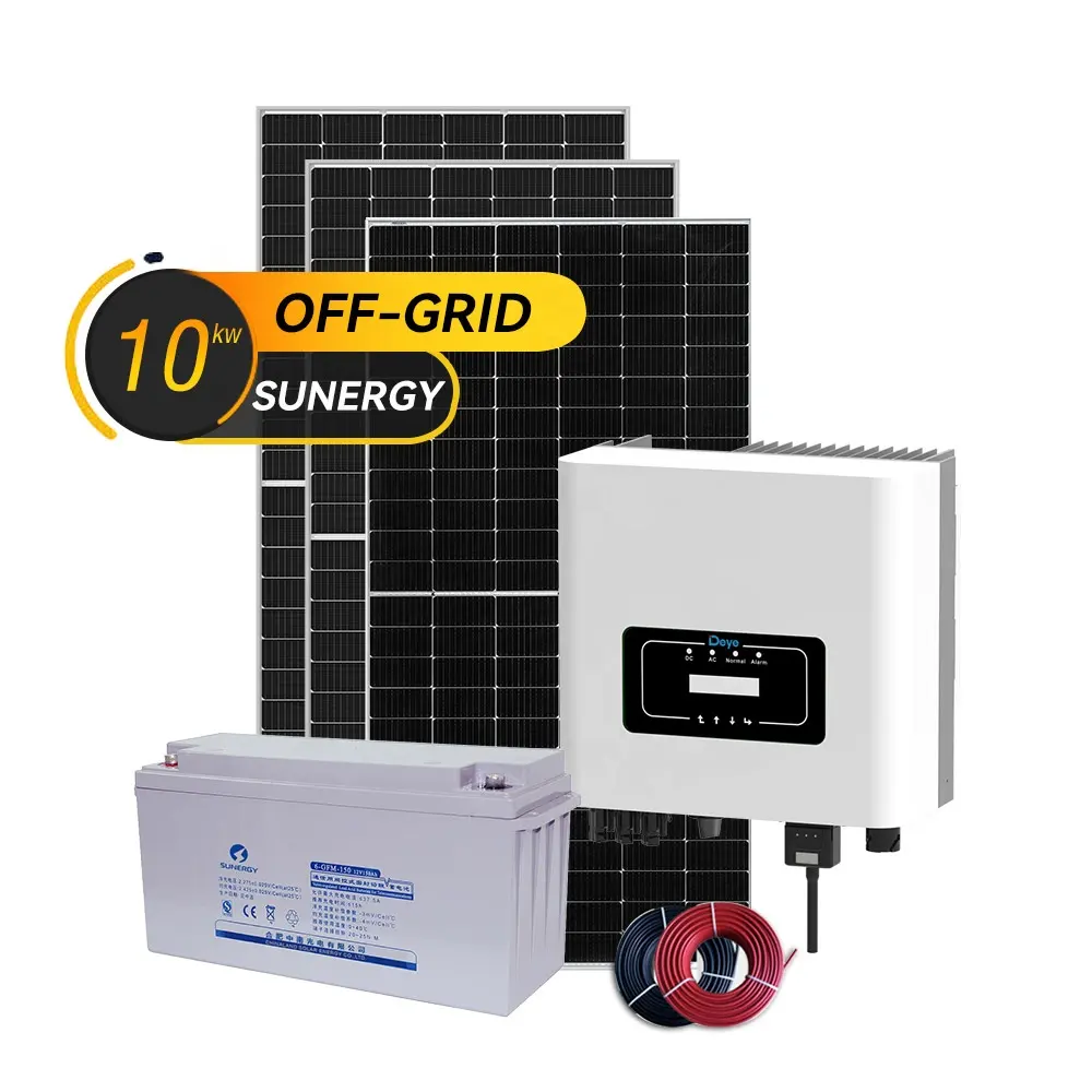 Off Lưới Quang Điện Kit 10KW Nhà Điện Năng Lượng Mặt Trời PV Kit 10000W Paneles Solares Costos 15 Kw Off Lưới Năng Lượng Mặt Trời Hệ Thống Điện