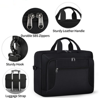 RAYLON 2025 Sac à main pour ordinateur portable de luxe imperméable pour hommes - Sac de bureau en nylon avec design durable