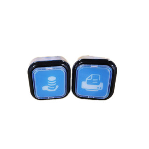 ปุ่มเกมไฟฟีนิกซ์ปุ่มกดสี่เหลี่ยม12V LED - Product Image 4