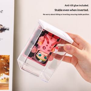 Armário Expositor para Blind Boxes e Bonecas de Bolha, Portátil, Multi-camadas, Transparente, à Prova de Poeira, em Plástico PS, para Decoração Doméstica - Product Image 5