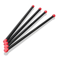 Barra de Ejercicio de Acero Sólido para Tonificar el Cuerpo, Barra con Peso para Aeróbic, para Esculpir el Cuerpo, Fisioterapia y Tonificación Corporal