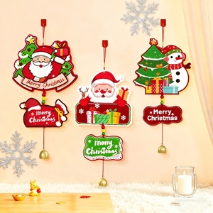 Ornements <span class=keywords><strong>de</strong></span> Noël Pafu Petits ornements suspendus <span class=keywords><strong>de</strong></span> Noël pour arbre Pendentifs suspendus pour décorations <span class=keywords><strong>de</strong></span> fête <span class=keywords><strong>de</strong></span> vacances avec ficelle - Product Image 3