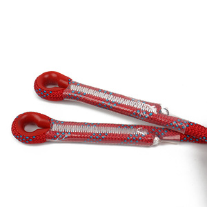 बाहरी चढ़ाई और पर्वतारोहण सुरक्षा रस्सी पॉलिएस्टर को चट्टान चढ़ाई सुरक्षा के लिए हरी - Product Image 3