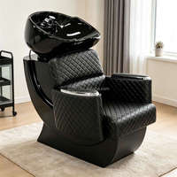 2026 Fauteuil de lavage de cheveux pour salon de coiffure avec bac en céramique