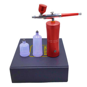 סיטוני אלחוטי איפור אוויר מברשת נייד מיני מדחס תרסיס אקדח מסמר אמנות צבע אוויר מברשת - Product Image 3