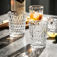 Verre à whisky Luminarc Vintage, coupe facetée, verre à whisky à la mode ancienne, pour hôtel, bar, restaurant