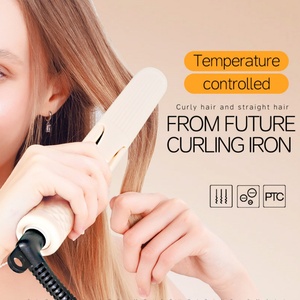 Ensemble de lisseur et fer à boucler électrique à ions négatifs avec logo personnalisé - Product Image 4