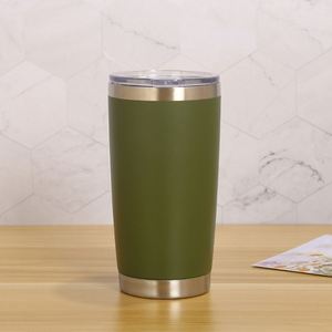 Holiday Present 30oz <b>Insulated</b> Stainless Steel Tumbler Solid Color Car Travel <b>Mug</b> - Product Image 6