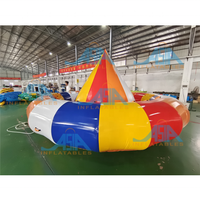 Fou volant filature Disco bateau gonflable rotatif Sports nautiques jouet remorquable équipement de jeu d'eau