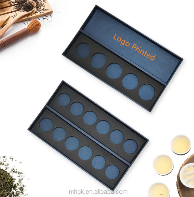 Custom Black Coffee Capsules Packaging Espresso Nespresso Pods Paper Box