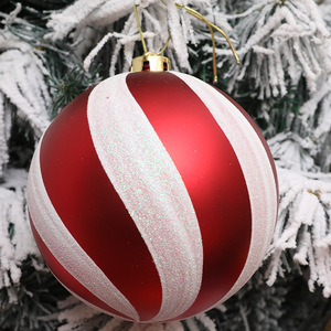 Decorazione Natalizia a Forma di Zucca e Fiocco di Neve, Palline Grandi da 10 cm, 12 cm, 15 cm per Matrimoni e Compleanni - Product Image 2