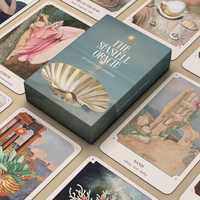 Jeu de tarot éducatif personnalisé avec un ensemble complet de 78 cartes, incluant les Arcanes Majeurs et Mineurs