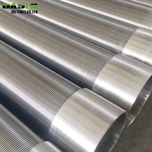 6 5/8 "不锈钢304L约翰逊型筛网过滤管/楔形丝网机，用于钻井过滤 - Product Image 4