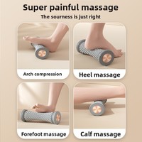 Rodillo de Masaje para Fascia Plantar, Rueda para Estiramiento Muscular, Equipo Auxiliar de Fitness, Rodillo de Yoga, Envío Directo de Fábrica