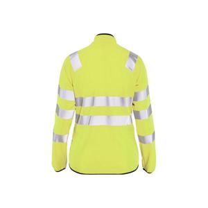BLAKLADER - 492625123300XS Women's <b>Hi</b>-<b>Vis</b> <b>Softshell</b> <b>Jacket</b> Yellow - EAN 7330509503003 <b>HI</b>-<b>VIS</b> WORKWEAR - Product Image 2
