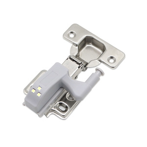 <b>LED</b> Hydraulic Hinge Light For Cabinets Wardrobes Kitchens Screw In Matte Finish Downward Shade 25000 Hours Lifespan - Product Image 1