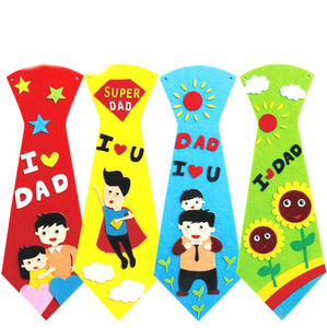 Nuevo Diseño de Juguete de Fieltro de Lana para Niños, Manualidades, Decoración de Superhéroes, Corbata de Fieltro, Juguete Educativo - Product Image 2
