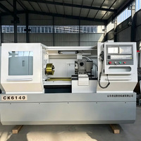 Tour CNC d'occasion à couple élevé, machine de tournage puissante pour l'usinage brut et de finition