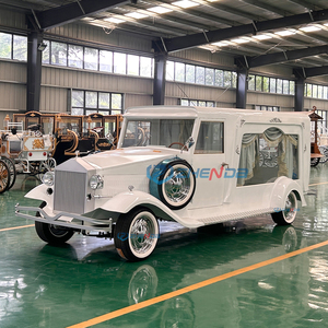 Custom Electric Modern Classic Funeral Hearses Limousines Coffin Hearse Carriage Funeral Service Car for Sale - Product Image 2