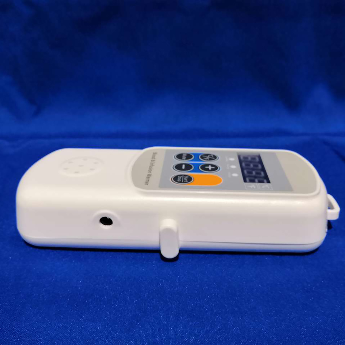 Bomba de infusión intravenosa portátil con pantalla LED portátil con calentador para veterinaria