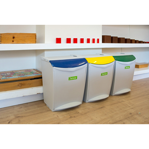 Sistema modulare di riciclaggio per l'ecosistema. Colore giallo. - Product Image 2