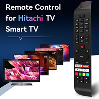 Control remoto RC43141 RC43141P para televisores LED inteligentes HITACHI con botones Netflix, YouTube y Fplay
