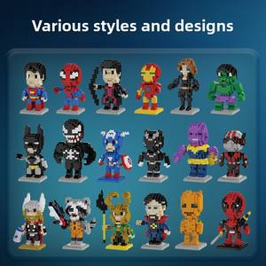 Set <span class=keywords><strong>de</strong></span> Figuras <span class=keywords><strong>de</strong></span> Acción Coleccionables <span class=keywords><strong>de</strong></span> Superhéroes, <span class=keywords><strong>de</strong></span> Plástico ABS, Educativas, para Armar, Bloques <span class=keywords><strong>de</strong></span> Construcción, Juguete <span class=keywords><strong>de</strong></span> Construcción <span class=keywords><strong>de</strong></span> Modelos para Niños y <span class=keywords><strong>Niñas</strong></span> - Product Image 4