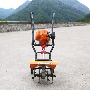Mini cultivador rotativo <span class=keywords><strong>profesional</strong></span> de alta calidad de 52cc y 2hp, máquina multifuncional de empuje manual de dos tiempos - Product Image 5