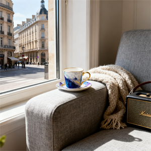 Set di Tazze da Caffè in Porcellana Bone China con Manico Dorato Personalizzato, Tazze e Piattini per Tè Dipinti a <span class=keywords><strong>Olio</strong></span> Ecologici per Regalo - Yayu Gao - Product Image 4