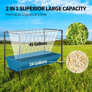 Abreuvoir pour bétail rapide à assembler, alimentation des chèvres, des veaux, des vaches et des chevaux pour les fermes - Product Image 2