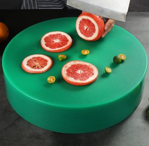 Кухонная разделочная доска Homemory Round из ПЭ, толщиной 2,0 см, для нарезки продуктов, специализированная, цветная, с возможностью индивидуального заказа, оптом - Product Image 5