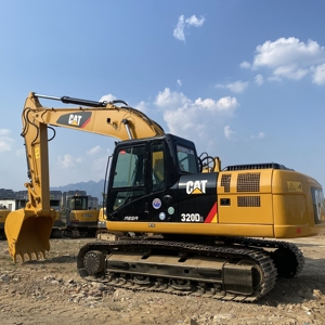 Excavadora Usada Cat 320D, Excavadora de Orugas Usada Cat 320 320DL 320C 325D 330 336 con Pocas Horas de Trabajo, Excavadora 320 en Venta - Product Image 1