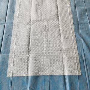 Matelas médical chirurgical jetable 5 plis en pâte de cellulose pour transfert d'ambulances, drap de lit imperméable non tissé, sous-couche absorbante - Product Image 3