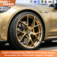 Jantes GUDE Forged FI R EVO 18 19 20 21 22 pouces, jantes personnalisées en bronze pour Xiaomi SU7 Tesla Model S Model Y Model 3 NIO ET5T ET7
