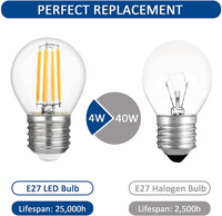 Ampoule à filament LED A60 12V 24V variable 4W 6W 8W ampoule 24volt e27 led
