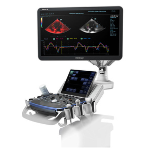 Échographe vétérinaire couleur Mindray Vetus 8 avec 2 moniteurs et 5 ports de sonde pour clinique vétérinaire, diagnostic cardiaque et de gestation chez le cheval, le bovin et le ovin - Product Image 2